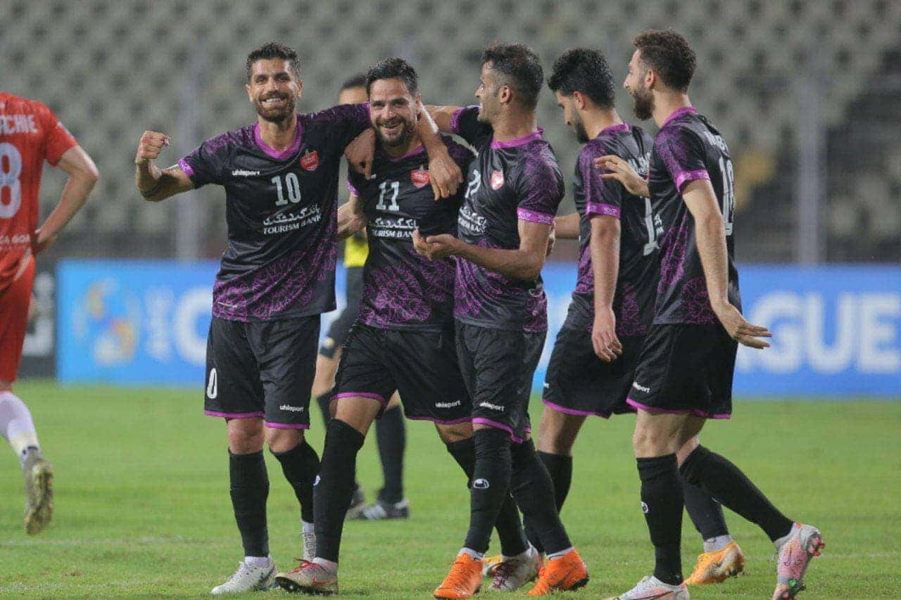 آتش بازی پرسپولیس برابر گوا به روایت تصویر