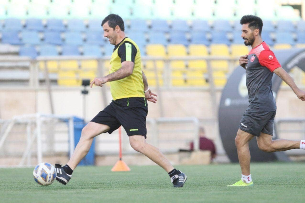 کریم باقری به جای تیم ملی، پرسپولیس را تمرین داد!