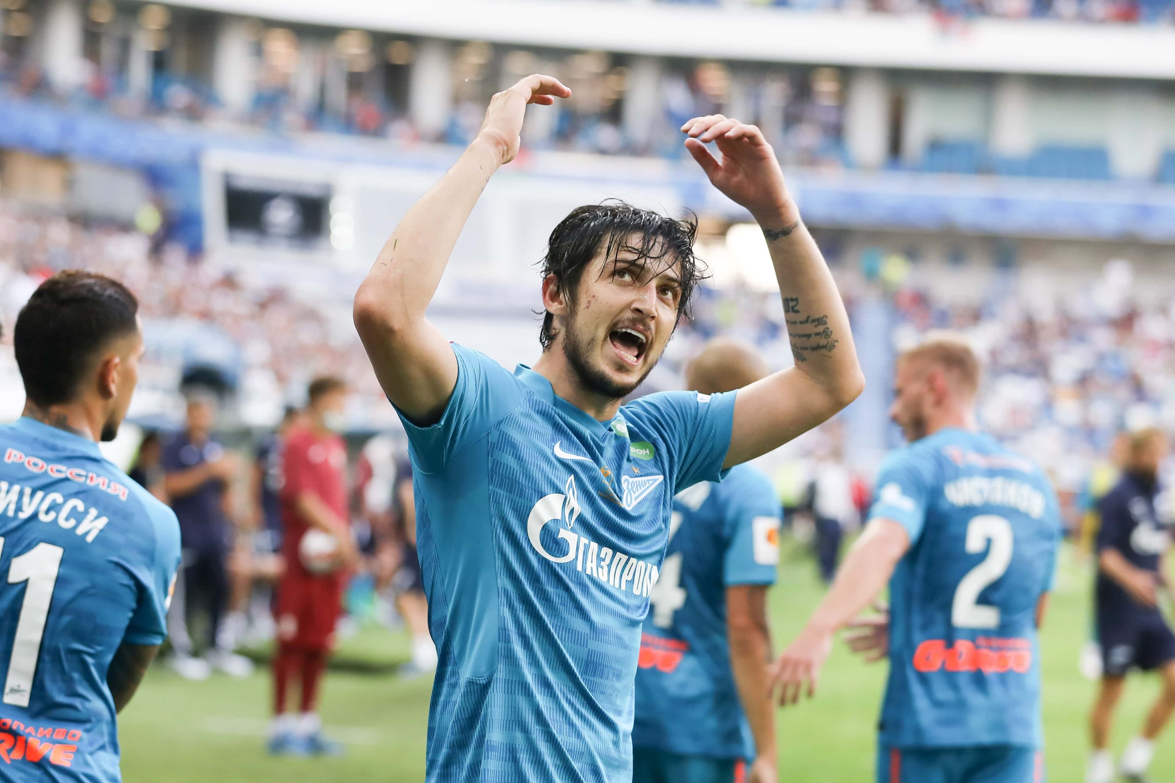 زنیت 3-0 لوکوموتیو مسکو؛ فتح سوپرجام با گلزنی سردار