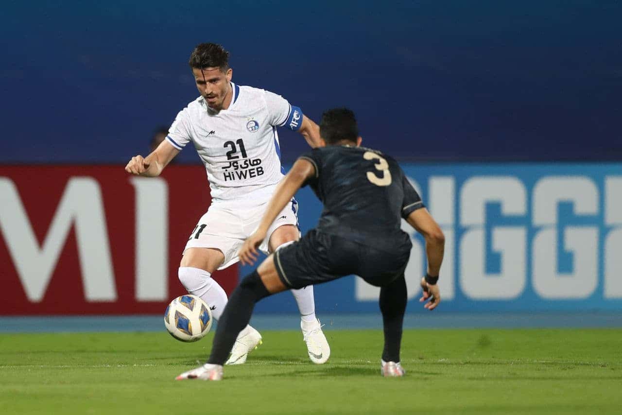 وریا غفوری بهترین بازیکن الاهلی - استقلال شد