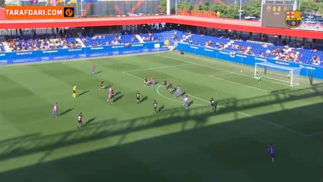 خلاصه بازی بارسلونا 4-0 خیمناستیک (دوستانه باشگاهی 2021)