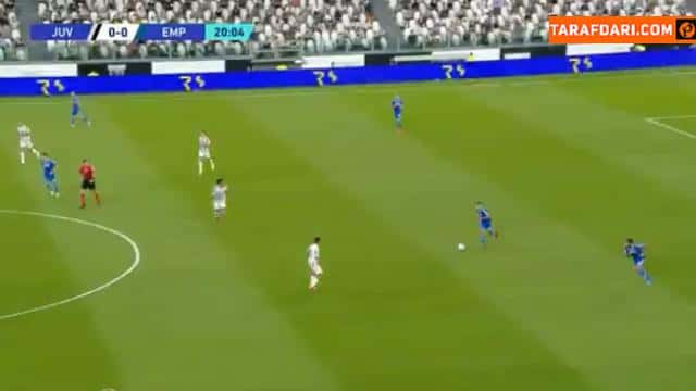 گل لئوناردو مانکوسو به یوونتوس (یوونتوس 0-1 امپولی)