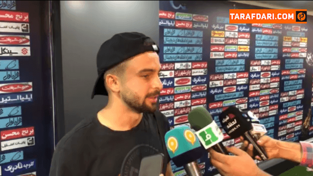 سروش رفیعی: قهرمانی را به مجموعه پرسپولیس تبریک می گویم / فیلم