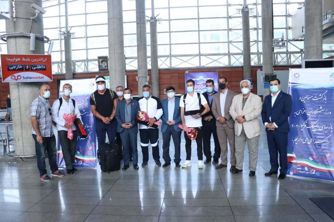 احسان حدادی و حسن تفتیان به ایران بازگشتند