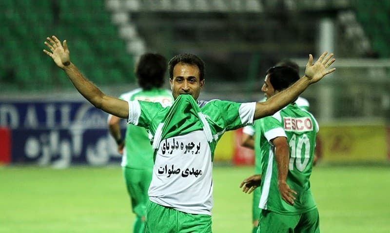 مهدی رجب زاده بهترین گلزن تقابل های پرسپولیس و ذوب آهن