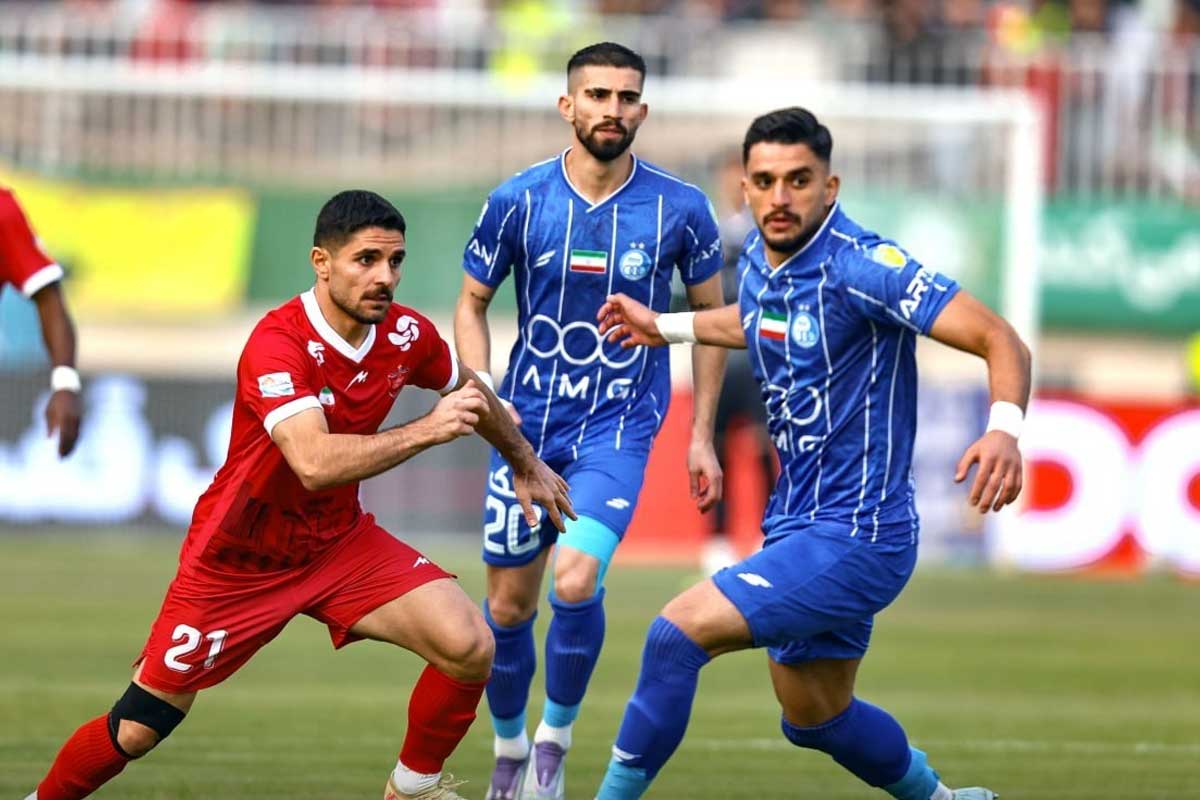 پرسپولیس - استقلال - دربی - لیگ برتر - فوتبال ایران - محمد عمری - حسین گودرزی - علیرضا کوشکی
