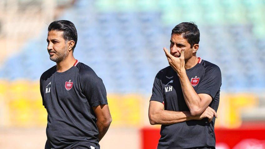 وحید هاشمیان - مهرداد خانبان - پرسپولیس - لیگ برتر - فوتبال ایران
