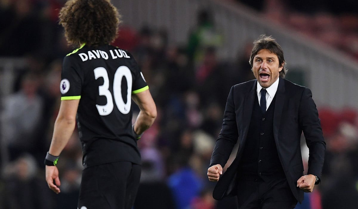 آنتونیو کونته و داوید لوئیز در چلسی