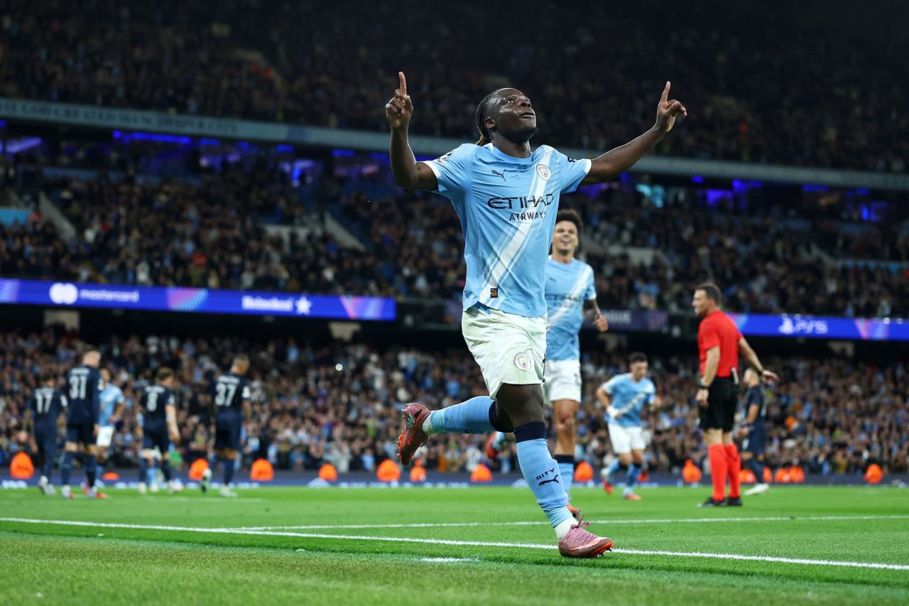 گلزن منچسترسیتی - منچسترسیتی مقابل ناپولی - لیگ قهرمانان اروپا