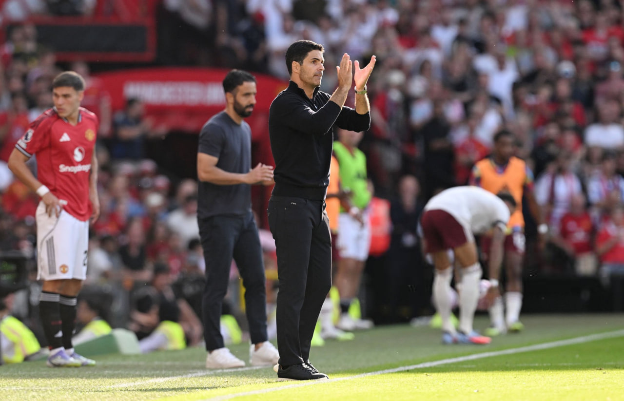 سرمربیان آرسنال و منچستریونایتد در اولدترافورد