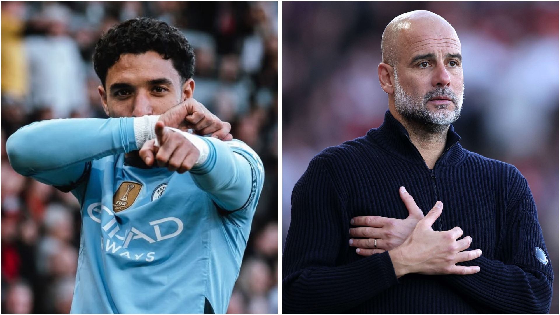 پپ گواردیولا و عمر مرموش در منچسترسیتی