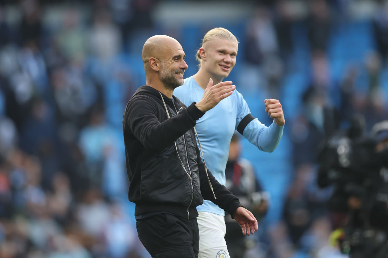 سرمربی منچسترسیتی - ورزشگاه اتحاد - لیگ برتر انگلیس