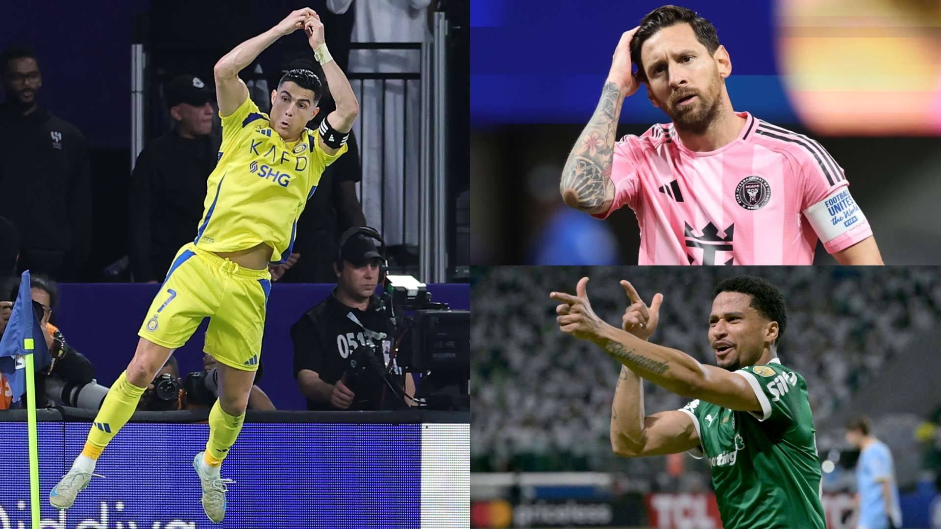 موریلو، لیونل مسی و کریستیانو رونالدو در النصر، اینتر میامی و پالمیراس