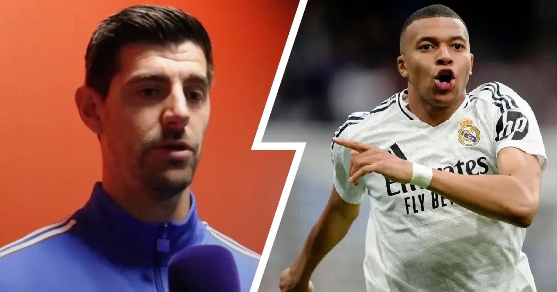 کیلیان امباپه و تیبو کورتوا در رئال مادرید