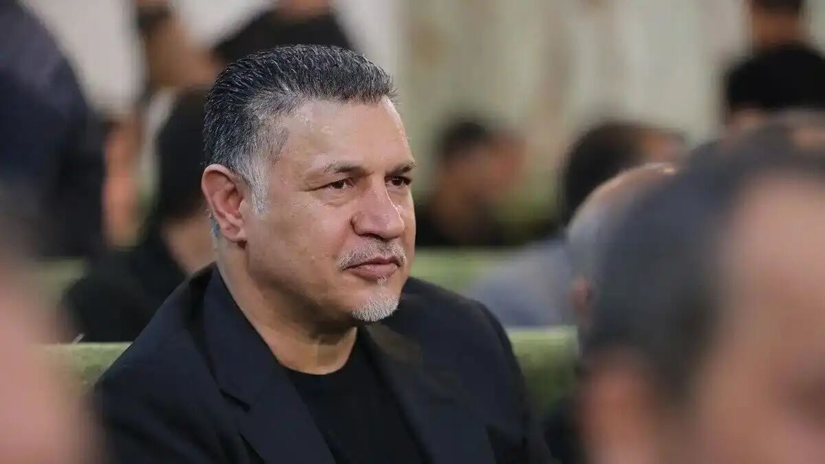 علی دایی - تیم ملی فوتبال ایران
