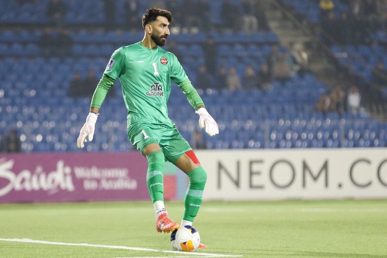 علیرضا بیرانوند - تراکتور - لیگ برتر فوتبال ایران