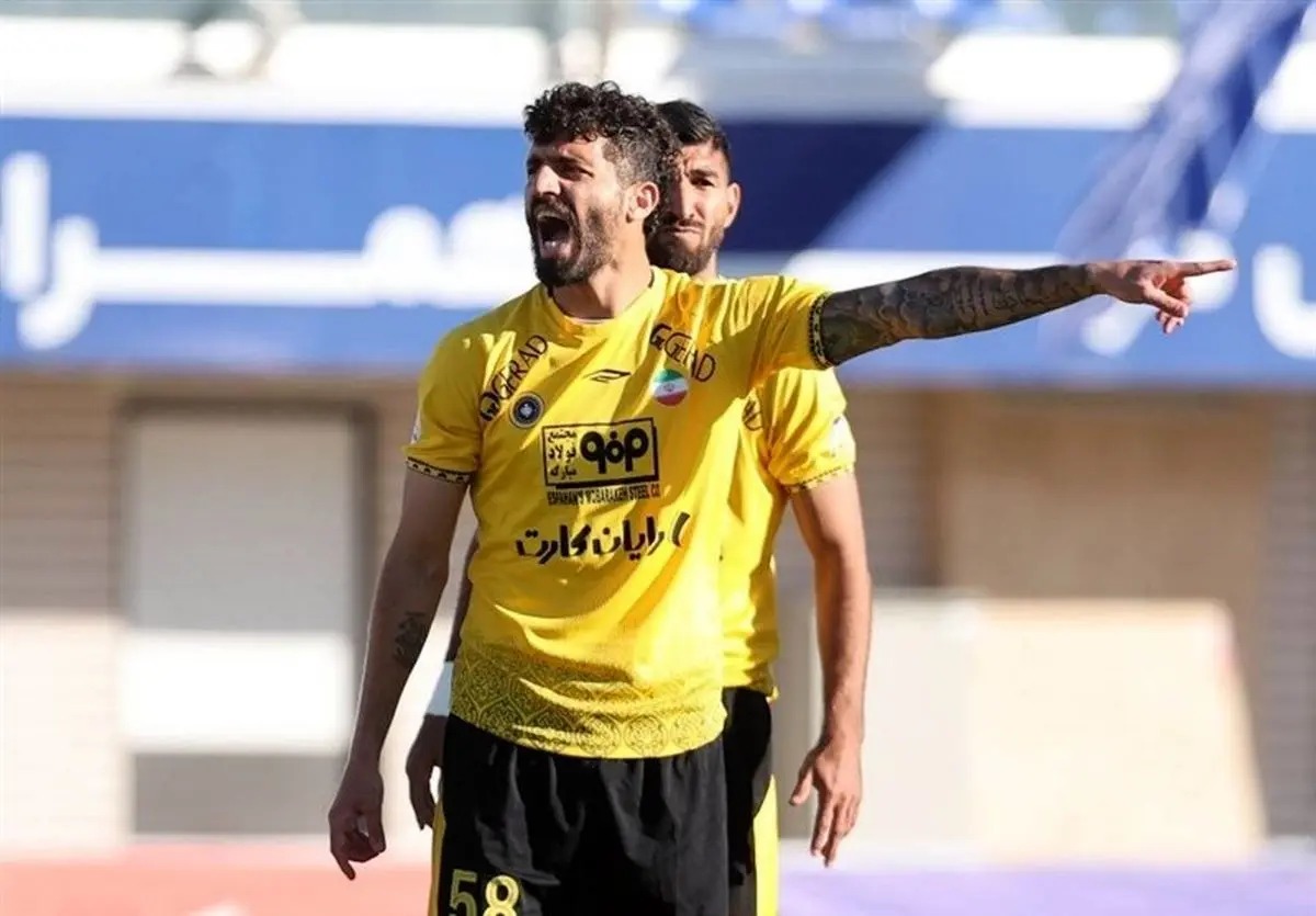 محمد دانشگر - سپاهان - لیگ برتر فوتبال ایران