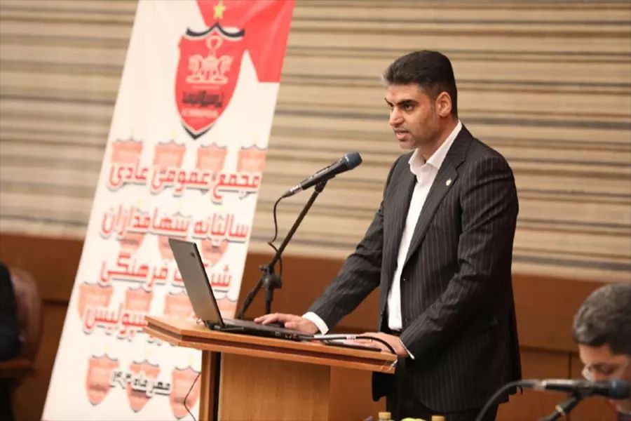 پیمان حدادی - پرسپولیس - لیگ برتر فوتبال ایران