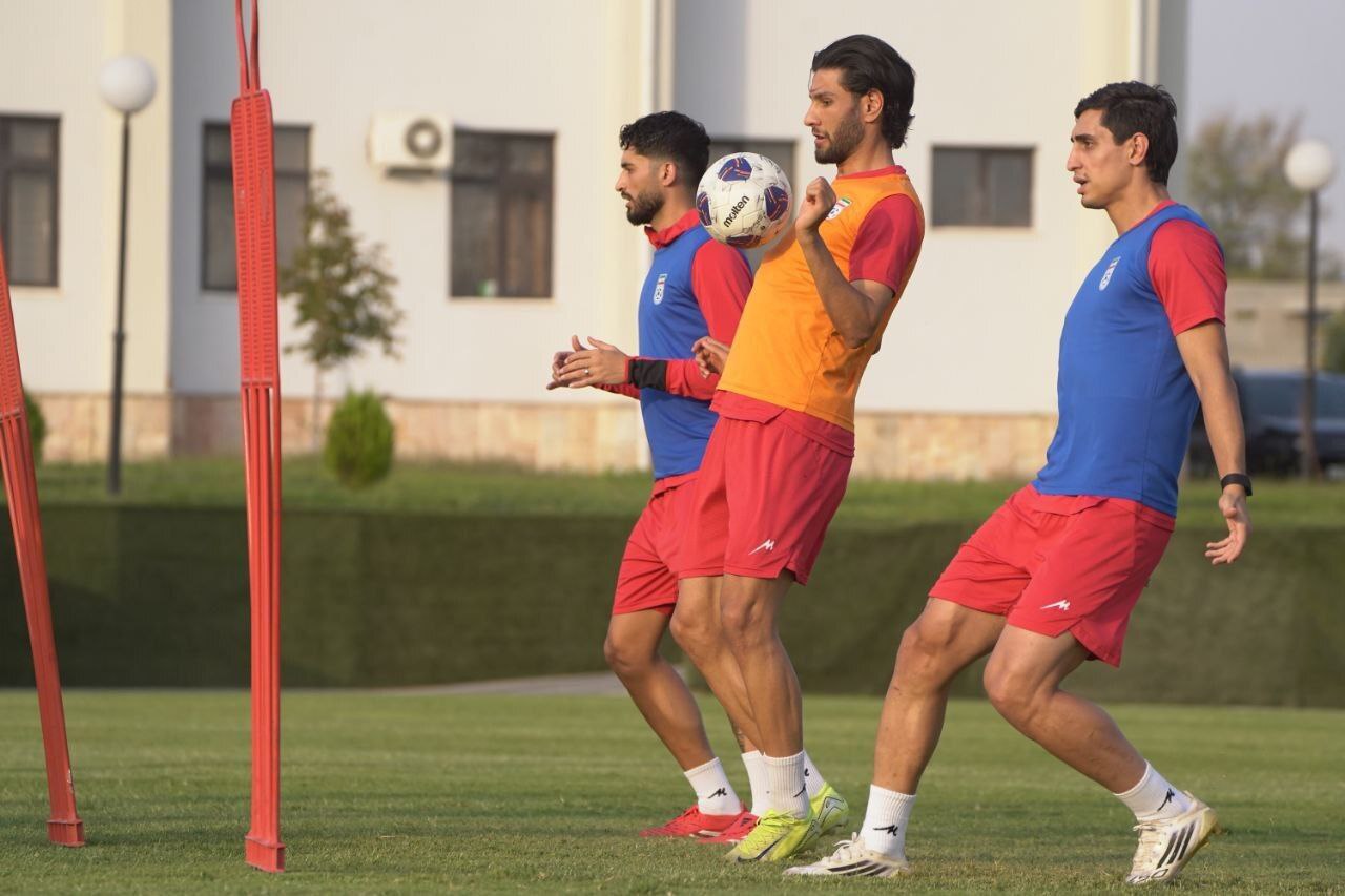 تیم ملی فوتبال ایران - تمرین - محمد قربانی