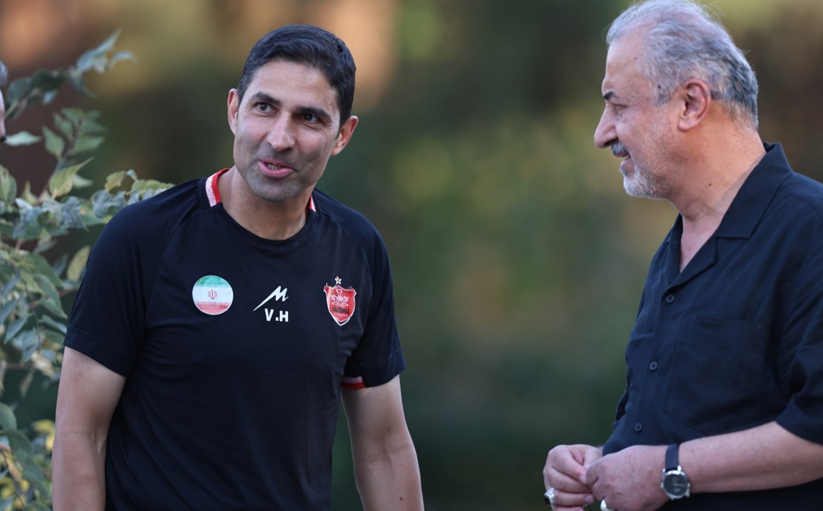 رضا درویش - وحید هاشمیان - پرسپولیس - لیگ برتر فوتبال ایران