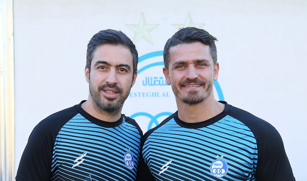 خسرو حیدری - وریا غفوری - استقلال - لیگ برتر فوتبال ایران