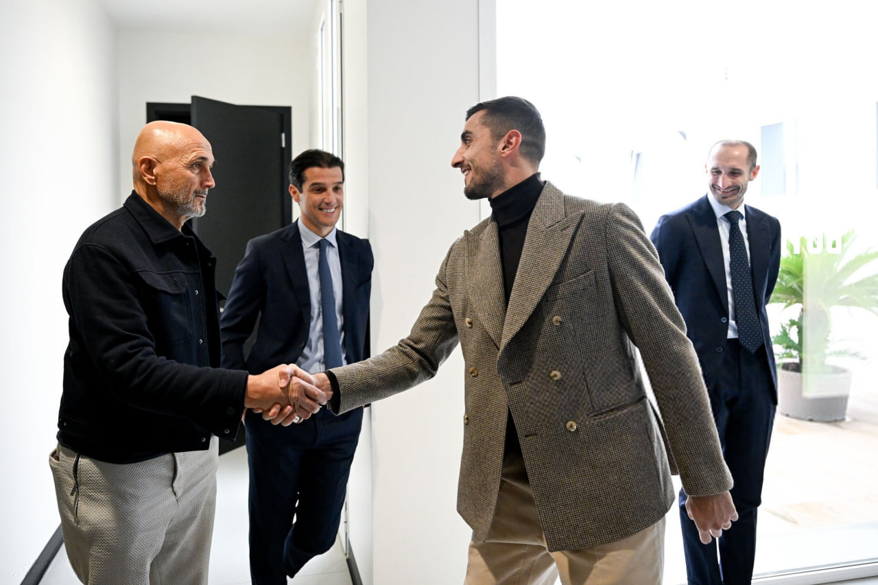 لوچانو اسپالتی و ماتیا پرین در باشگاه یوونتوس