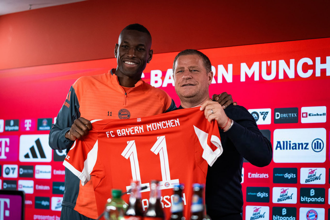 نیکولاس جکسون و مکس ابرل - معارفه نیکولاس جکسون در بایرن مونیخ