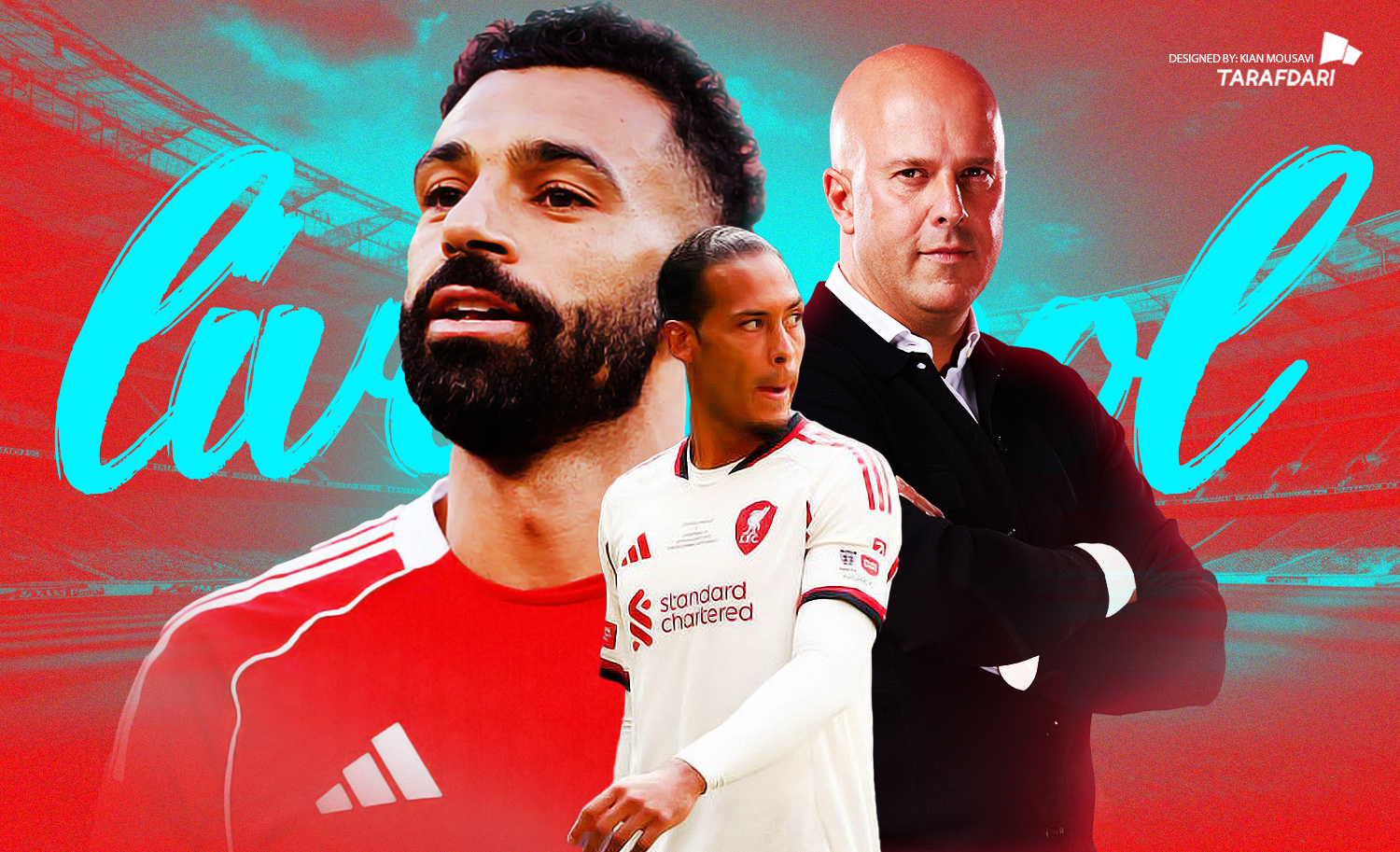آرنه اشلوت - محمد صلاح - ویرجیل فن دایک - لیورپول 26-2025