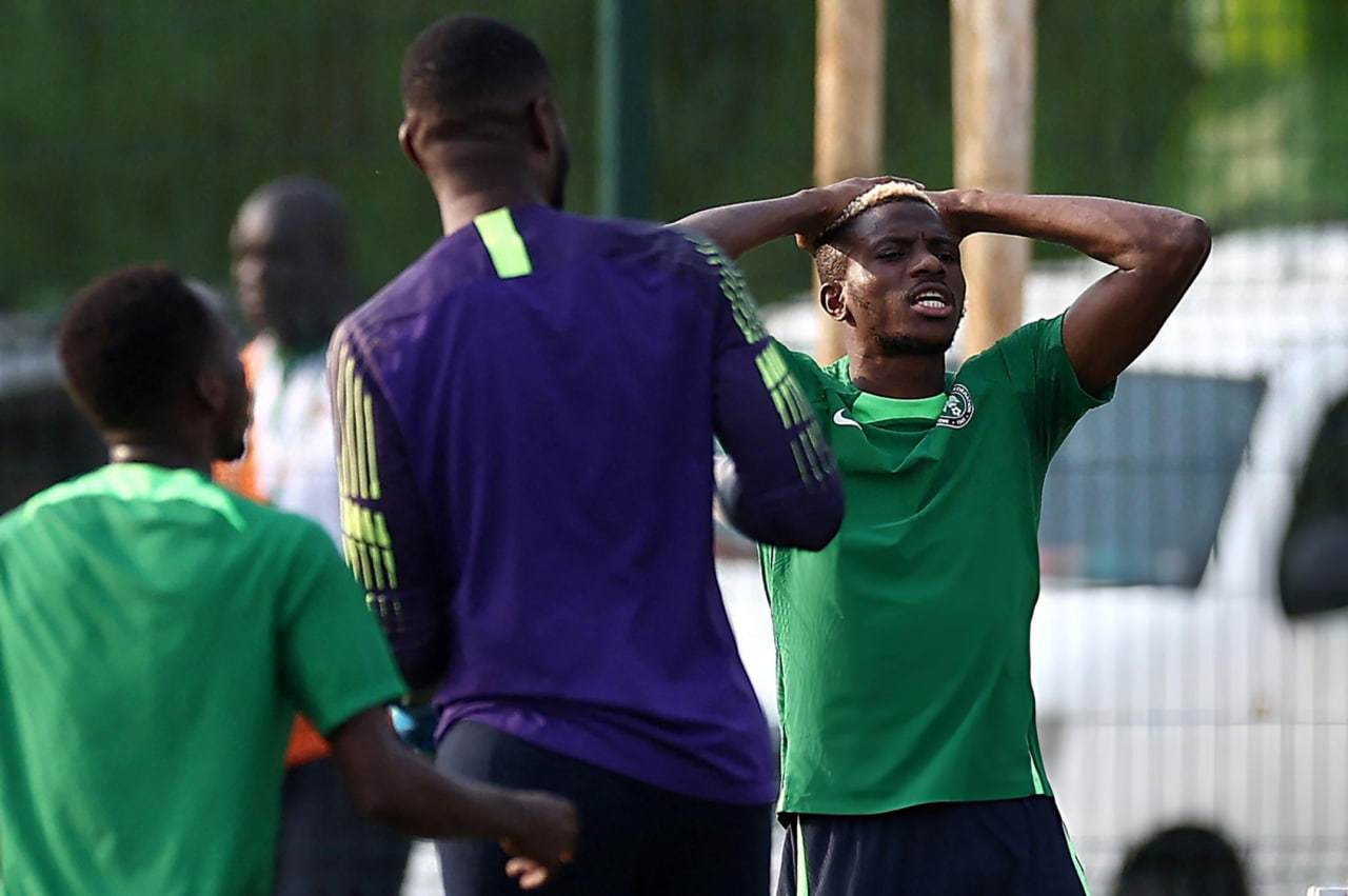ویکتور اوسیمن ویکتور اوسیمن در تمرین تیم ملی نیجریه