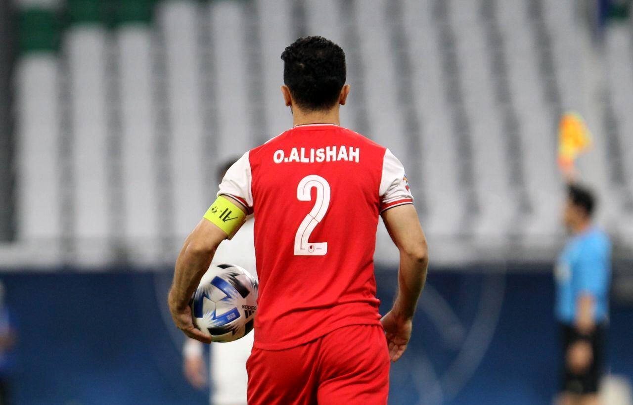 امید عالیشاه بازیکن تیم پرسپولیس 