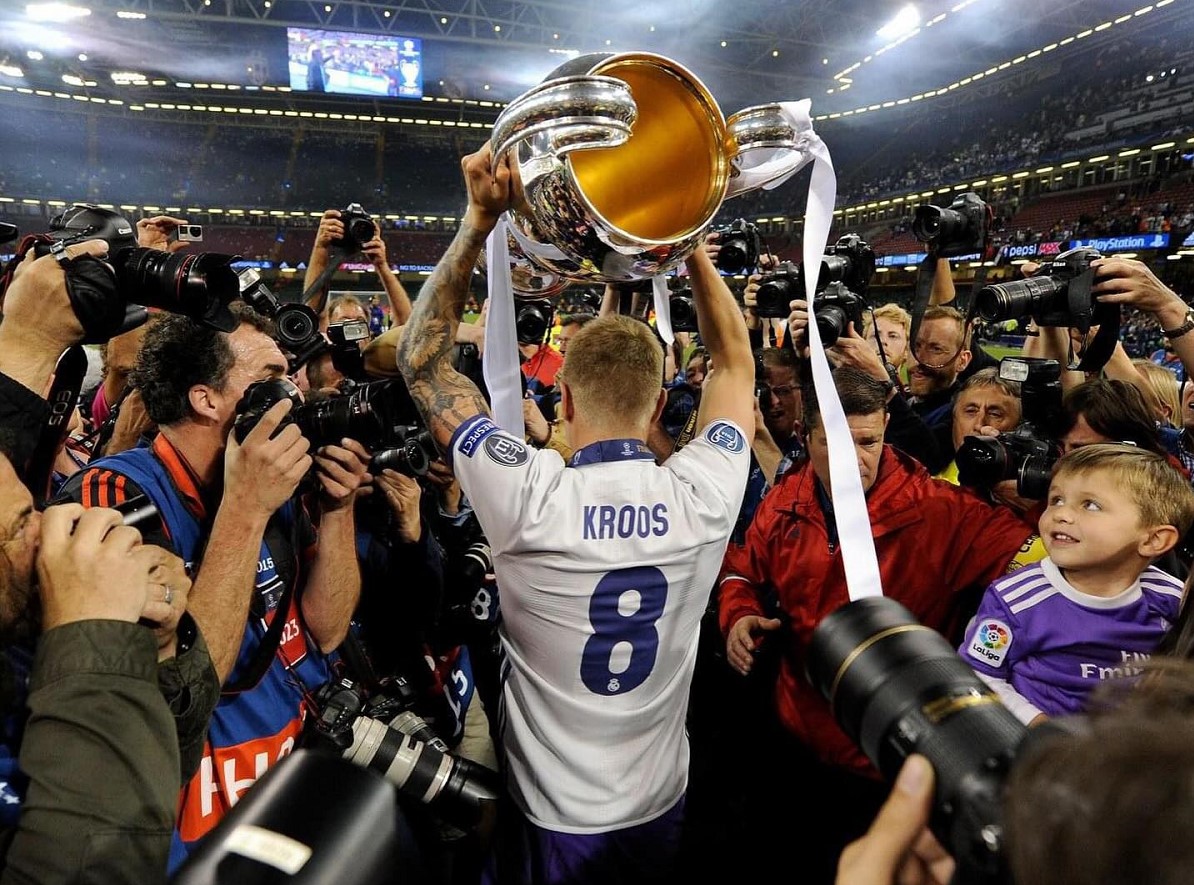 قهرمانی تونی کروس در لیگ قهرمانان اروپا