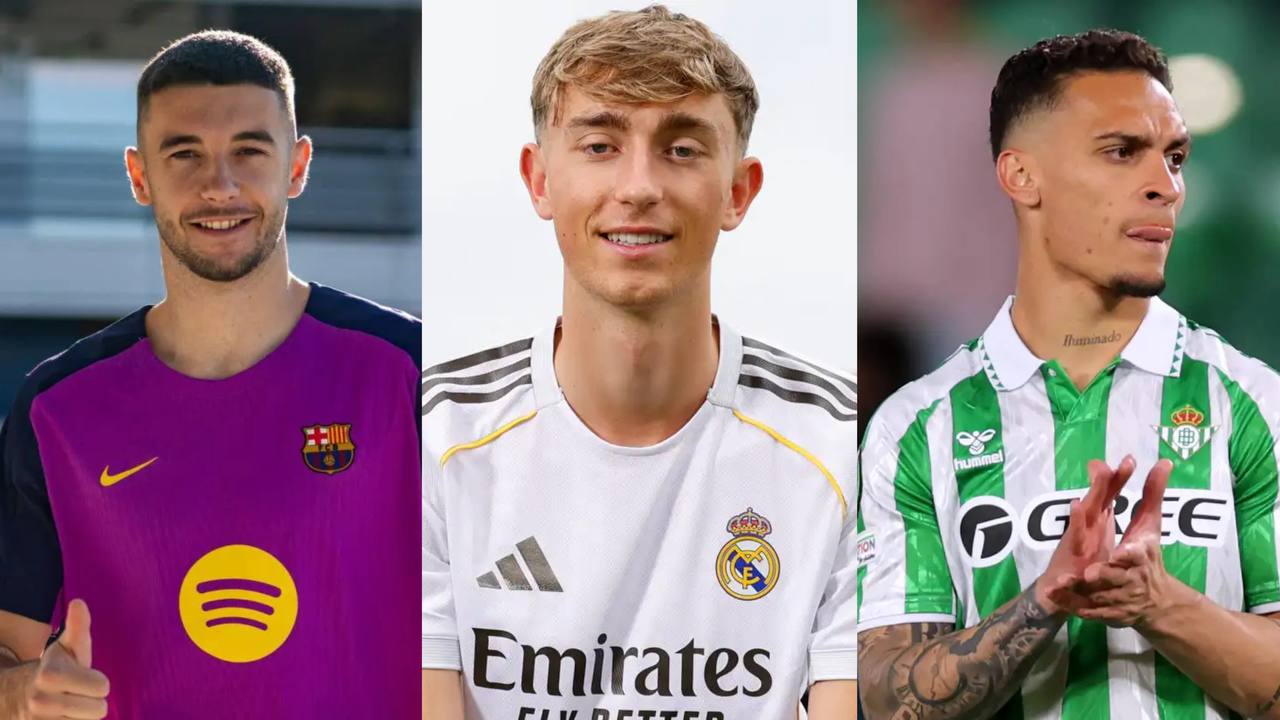 آنتونی، رئال بتیس - دین هاوسن، رئال مادرید - خوان گارسیا، بارسلونا - لالیگا