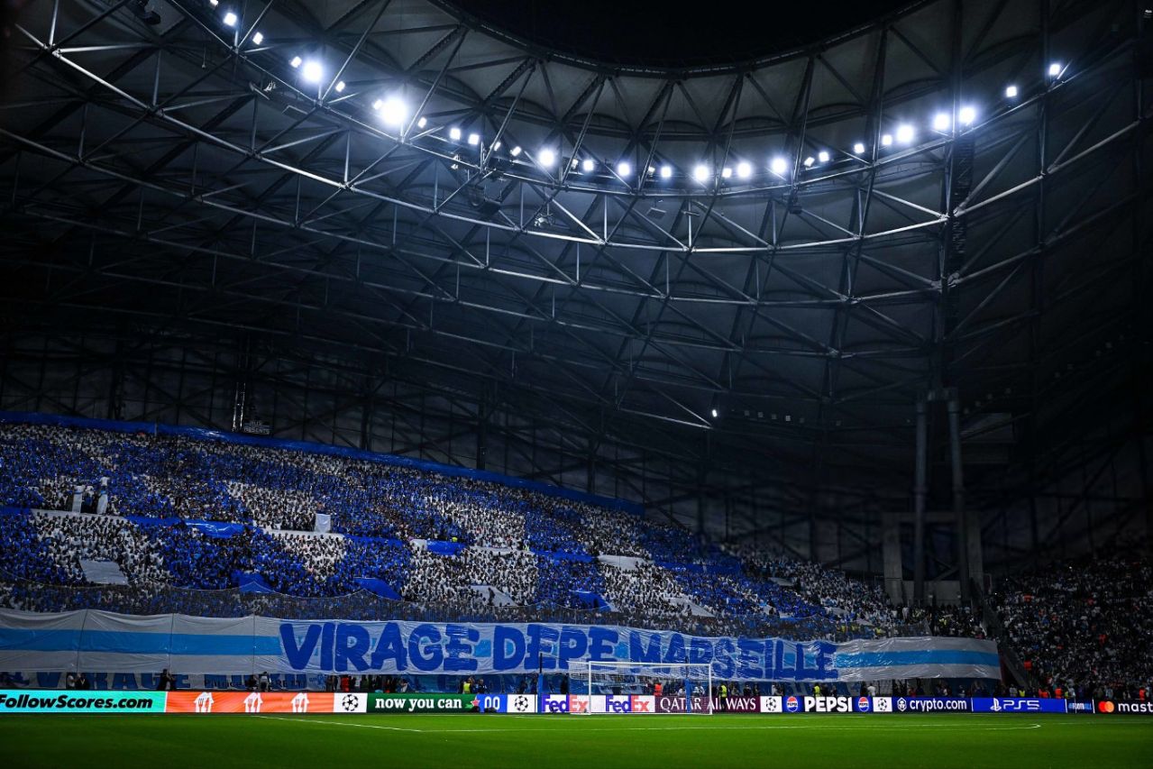 هواداران مارسی مقابل آژاکس - لیگ قهرمانان اروپا