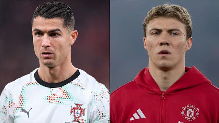 راسموس هویلون، مهاجم ناپولی - کریستیانو رونالدو، تیم ملی پرتغال