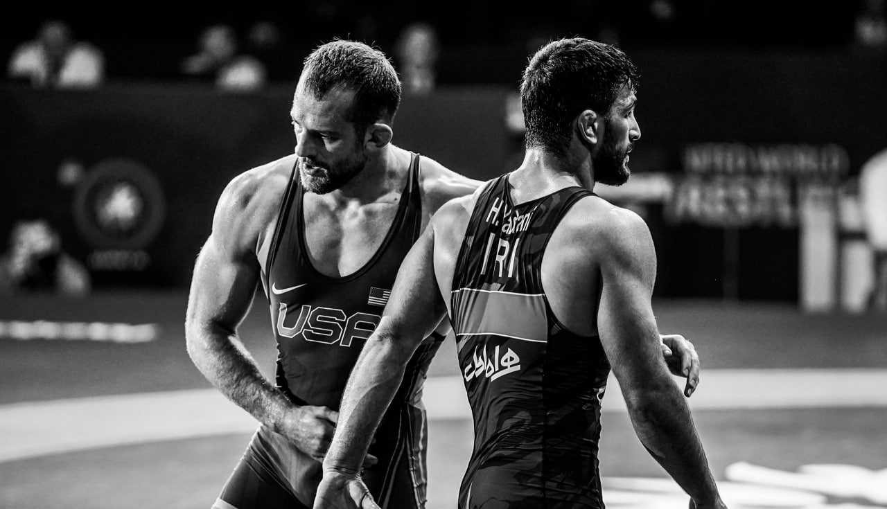 دیوید تیلور حسن یزدانی کشتی