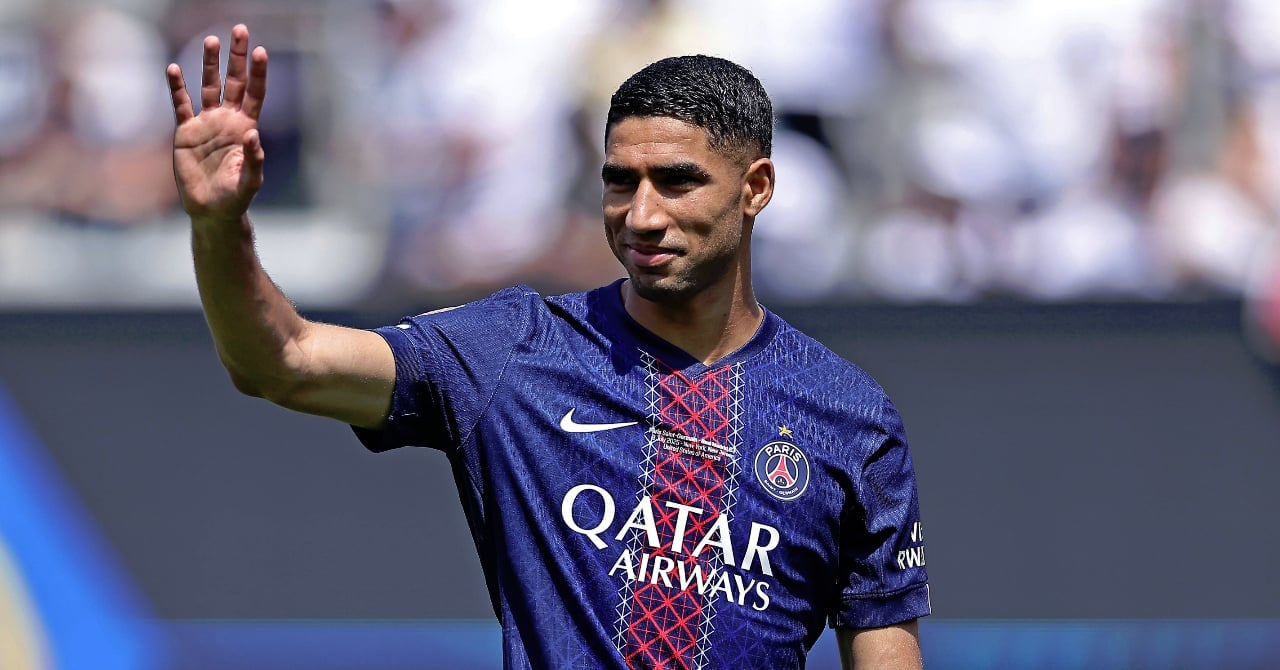 اشرف حکیمی - مدافع مراکشی پاری سن ژرمن 