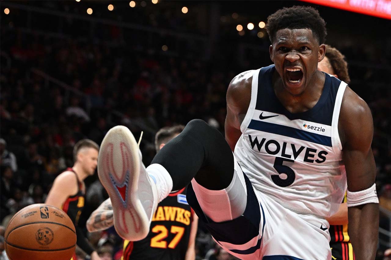 بسکتبال NBA - آنتونی ادواردز - مینه سوتا تیمبروولوز 