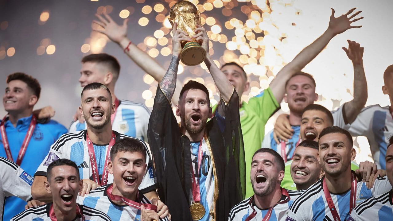 جشن قهرمانی تیم ملی آرژانتین در جام جهانی 2026