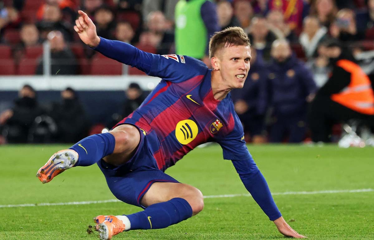 دنی اولمو - هافبک اسپانیایی بارسلونا 