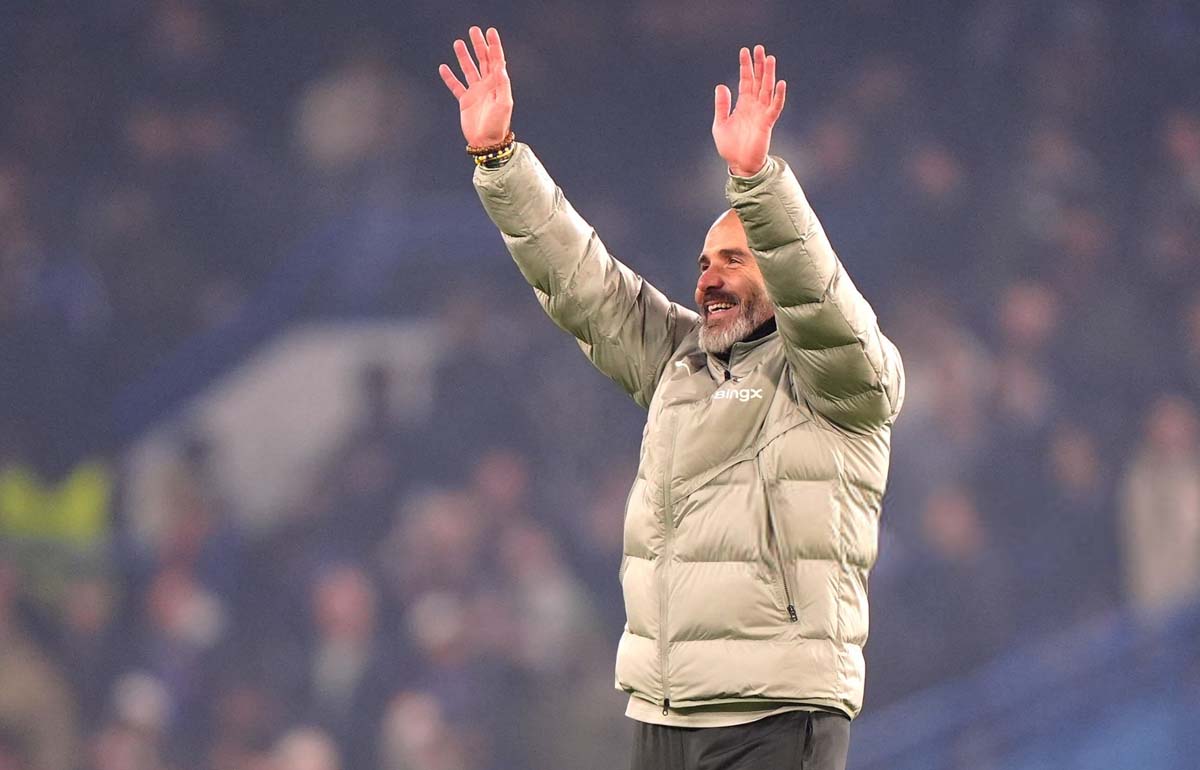 انزو مارسکا - سرمربی ایتالیایی چلسی پس از پیروزی مقابل بارسلونا در لیگ قهرمانان اروپا