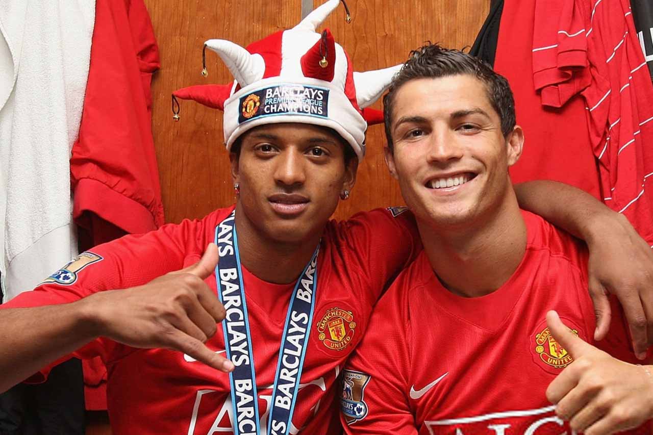 نانی و کریستیانو رونالدو در منچستریونایتد 