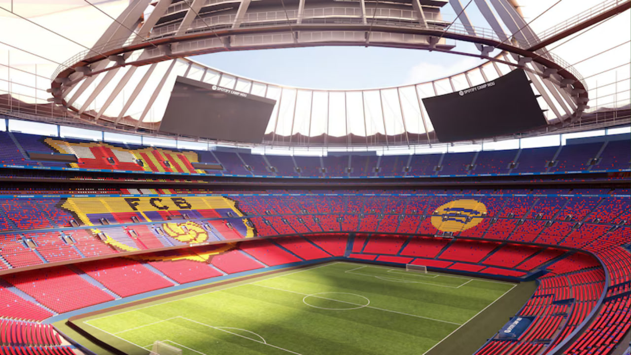 اسپاتیفای نیوکمپ - ورزشگاه خانگی بارسلونا 