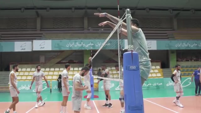بازیکنان تیم ملی والیبال ایران