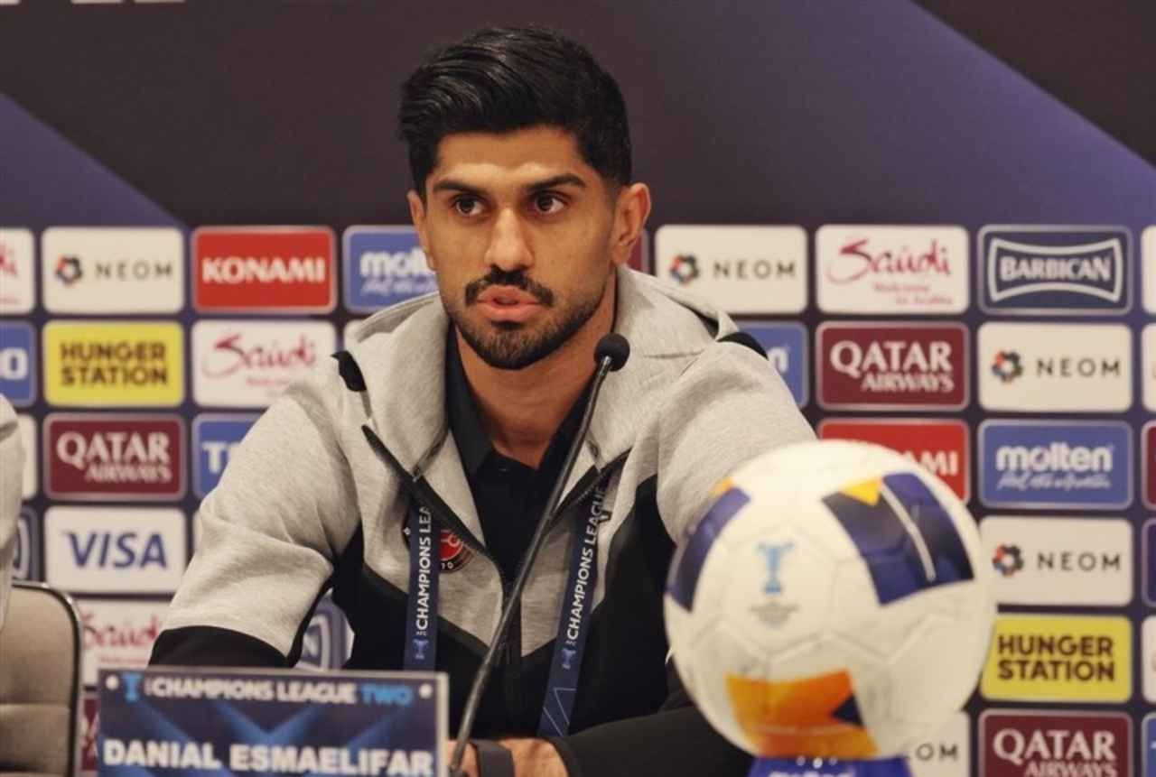 دانیال اسماعیلی فر- نشست خبری تراکتور