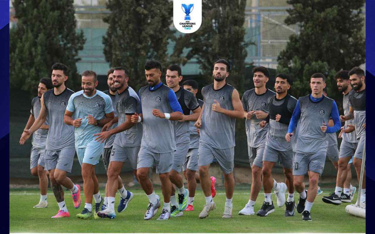 تمرین استقلال- لیگ نخبگان آسیا