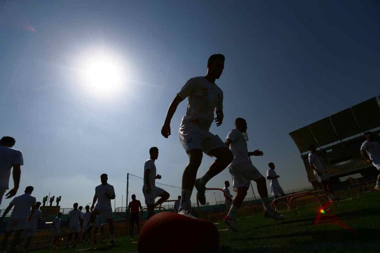 تمرین فوتبال- فوتبال ایران