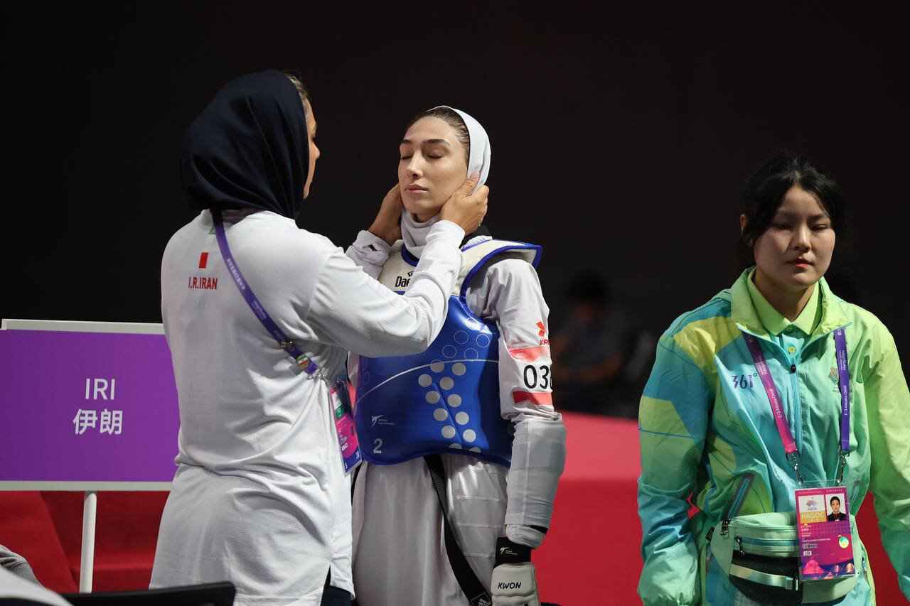 مبینا نعمت زاده- تکواندو