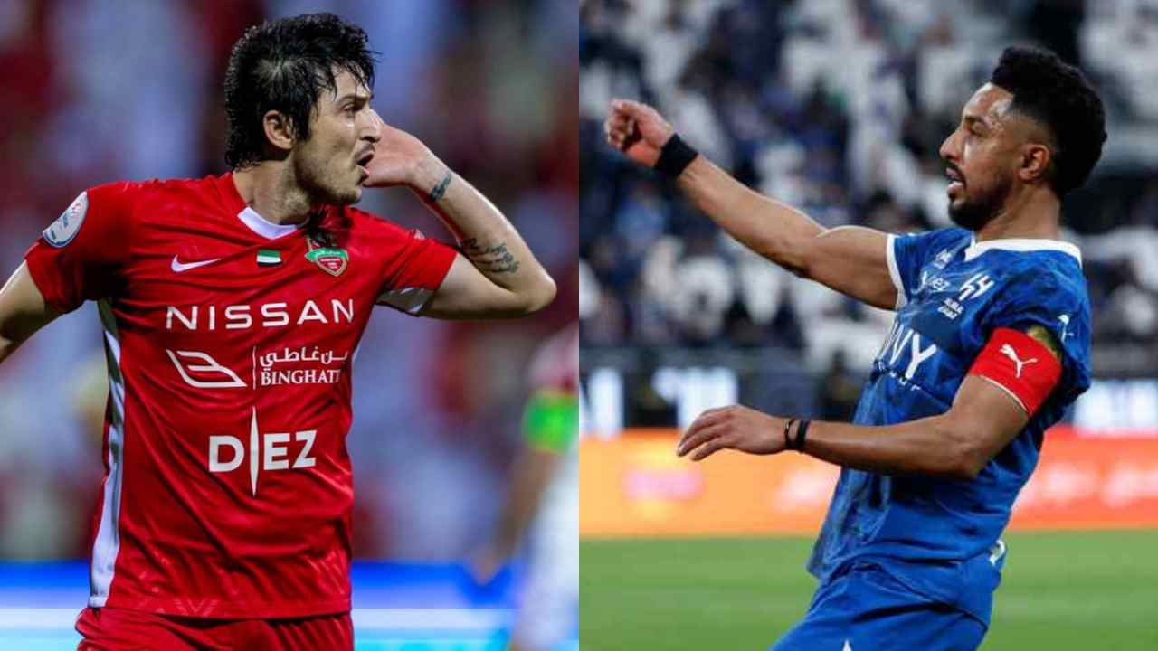 سردار آزمون یا سالم الدوساری- الهلال عربستان- شباب الاهلی امارات- لیگ عربستان- لیگ امارات