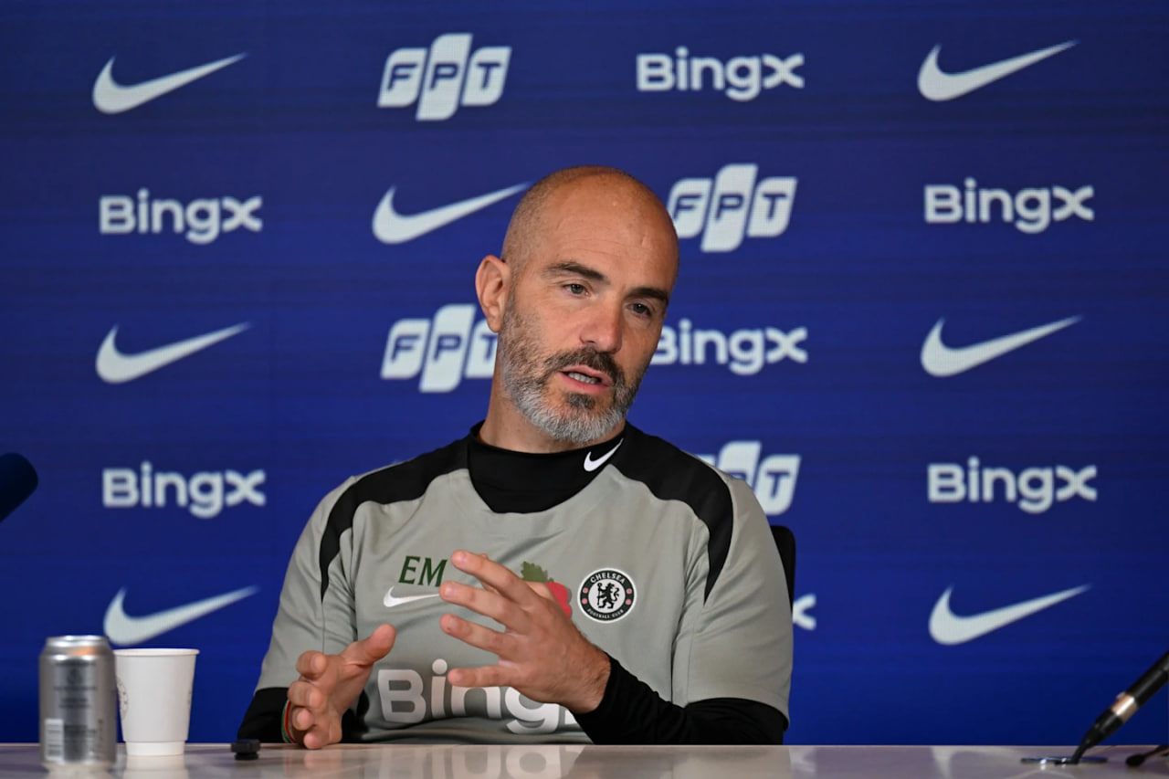 انزو مارسکا در نشست خبری پیش از تقابل با تاتنهام - سرمربی ایتالیایی چلسی - لیگ برتر انگلیس