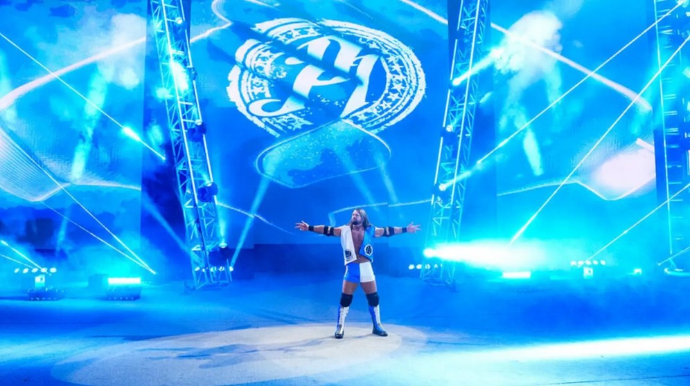 ای‌ جی استایلز، ستاره کشتی کج و WWE